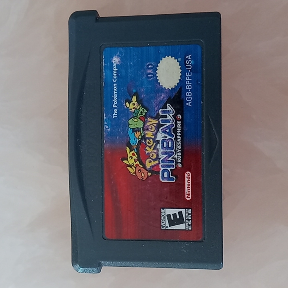 Pokemon Pinball USA GBA game